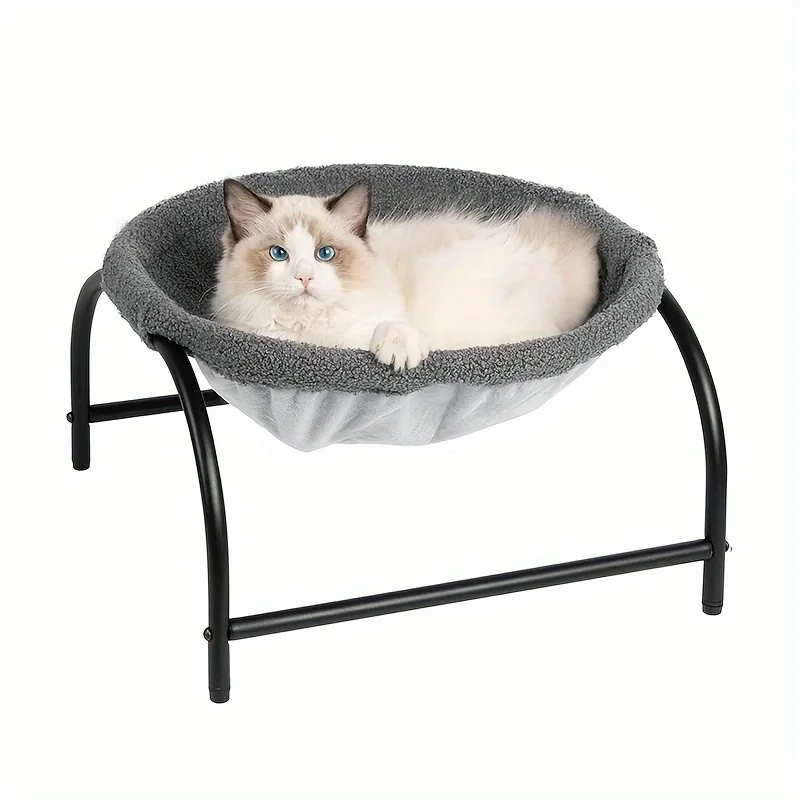 애완동물 고양이 침대 깊은 수면 둥지, 높은 습기 방지 통기성, 탈착식 세척 가능한 애완 동물 해먹, 겨울용 부드럽고 따뜻함