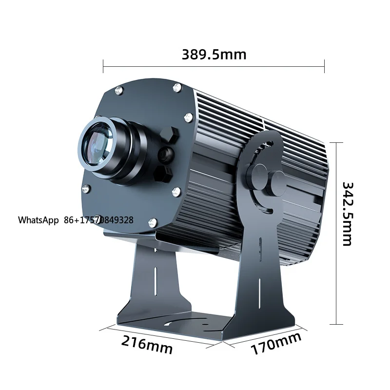 

Gobo Projector 600 Watts Outdoor Advertising Banner Rotating Signboard Led Indoor Sign Foshan logo Lamp Cheap for