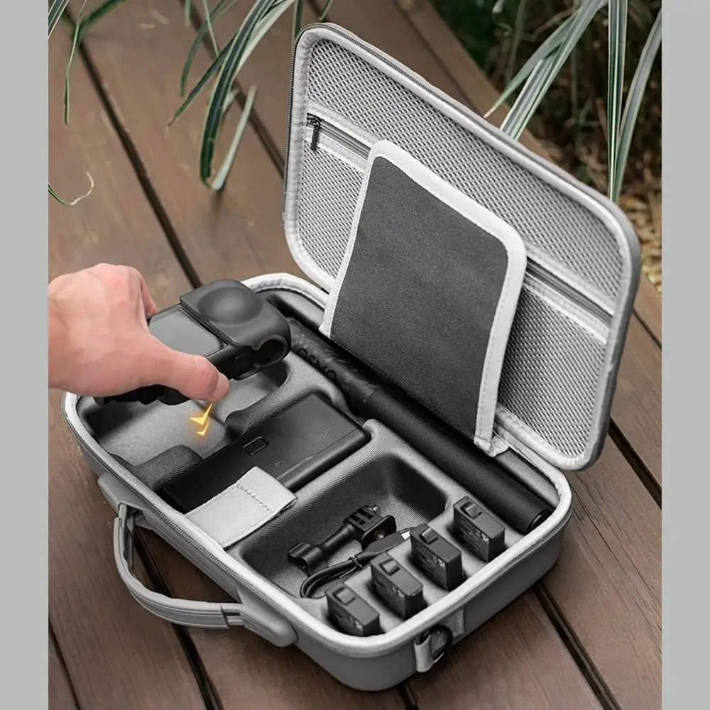 

Водонепроницаемая сумка для фотоаппарата, противоударный защитный чехол большой емкости, прочная сумка для переноски для DJI OSMO360