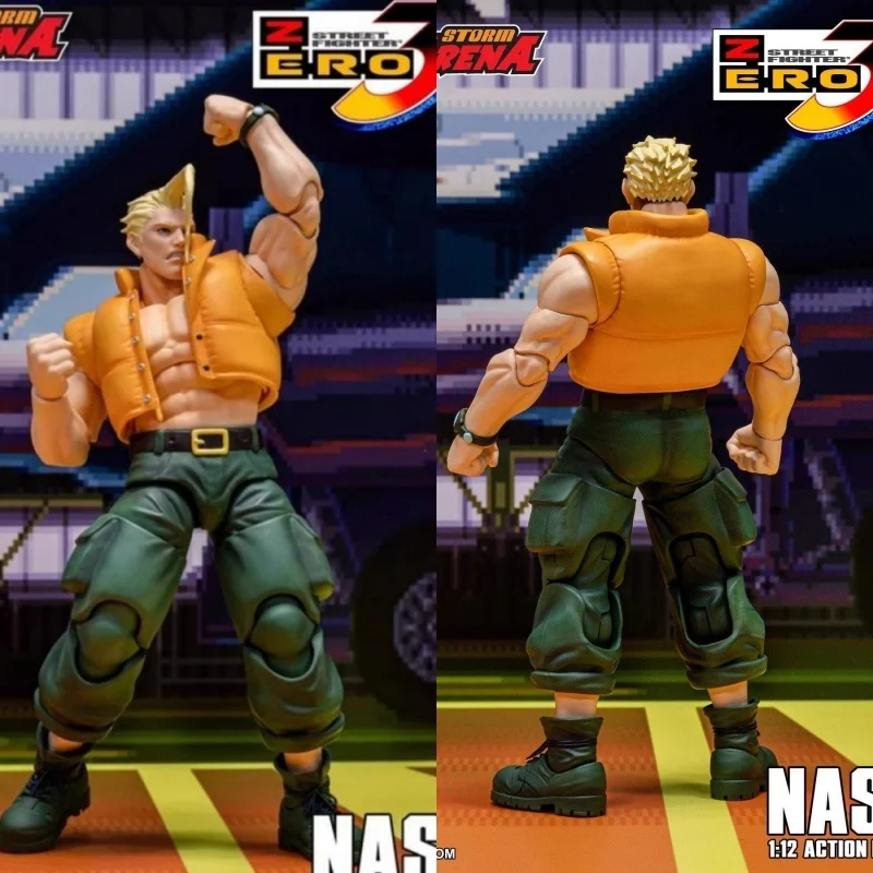 

В наличии: Оригинальная фигурка Charlie Nash из Street Fighter Alpha 3 (Zero 3) от Storm Toys, масштаб 1/12