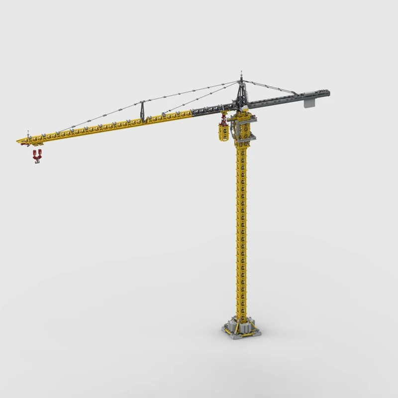 Techniek Model Moc Bouwstenen Stad Toren Kraan FULL Pack Model Technologie Bakstenen Montage Vakantie Bouw Speelgoed Geschenken
