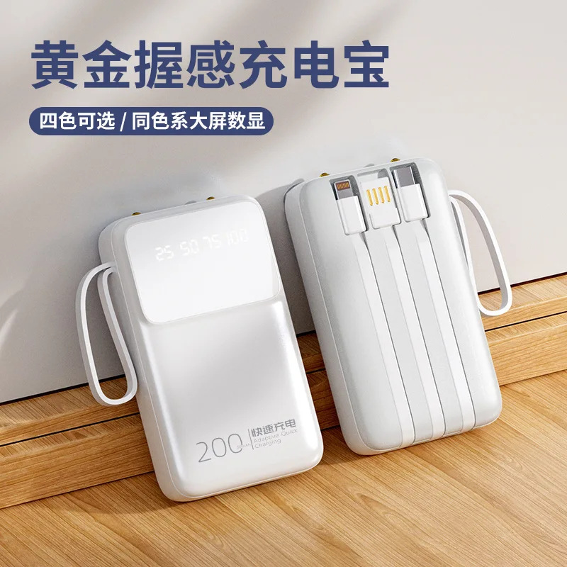 

PowerBank 20000mAh 10000mAh 5000mAh Spare battery Portable Charger Mobile External Battery Fast charging For Camping iPhone