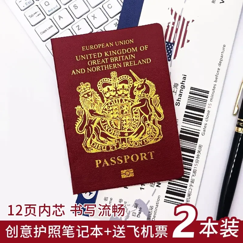 33 Countries Travel Passport Holder PU Leather Passport Protective Cover Fashionable Passport Notebook Students Gifts