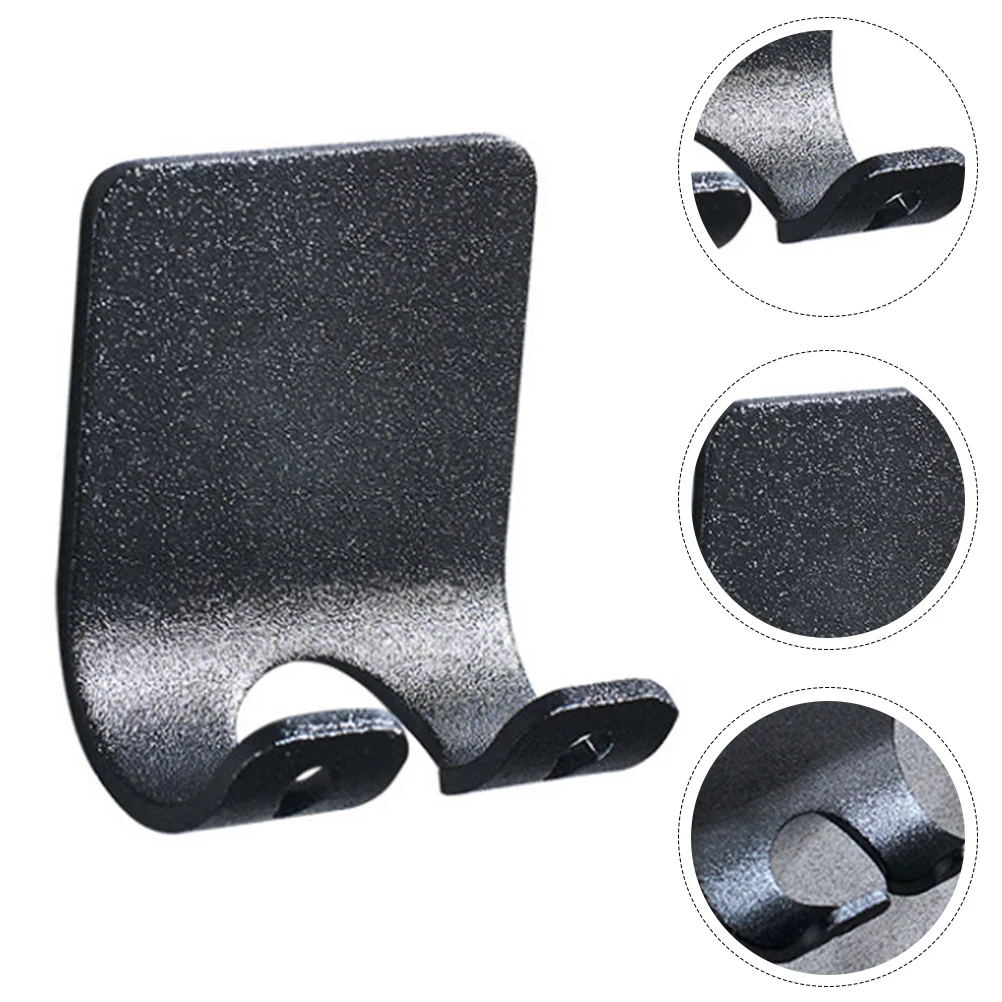 

4 Pcs Hook Razor Hanger Holder High Quality Shaver Rack Punch-free Black Storage Child