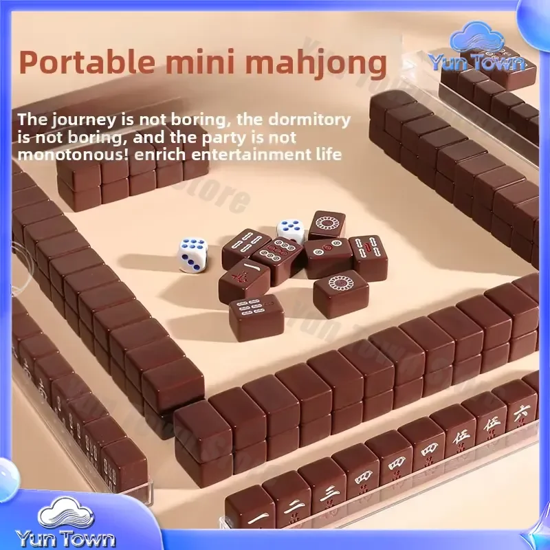 Mahjong Hand Rub Tool for Mahjong Cards Mini Hand Rub for Home Dormitory Travel Outdoor Portable Convenient High Value