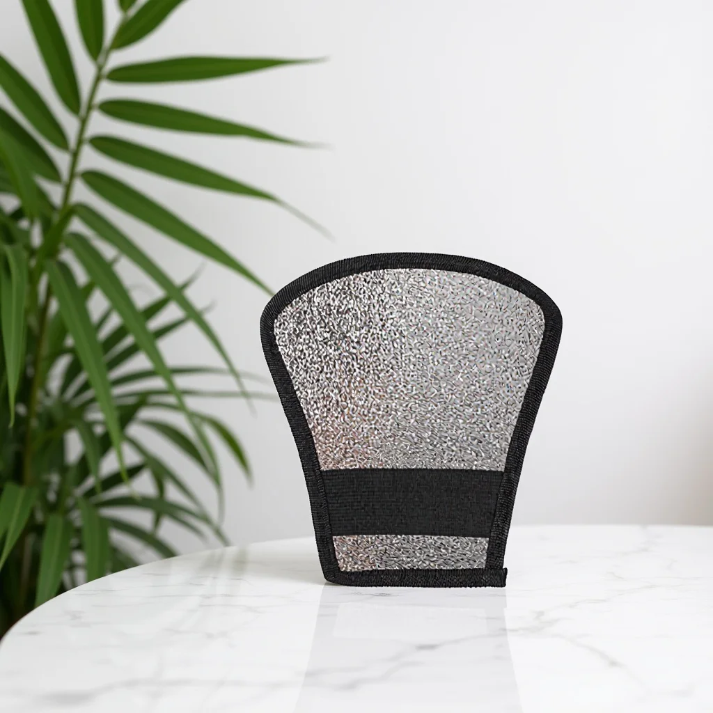 

2Pcs Flash Diffuser Two Sides Soft Light Reflector Silver White for Photography Outdoor Softbox Reflecting Plate