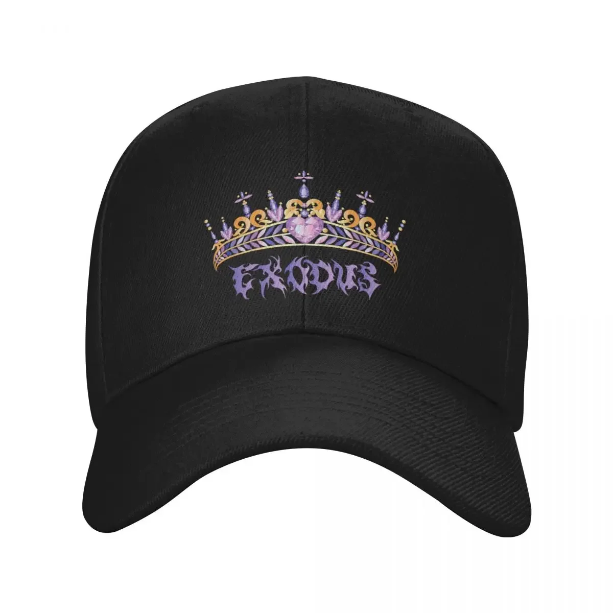 

Exodus Crown Baseball Cap luxury woman cap tea Hat Icon Hip Hop Ladies Men's