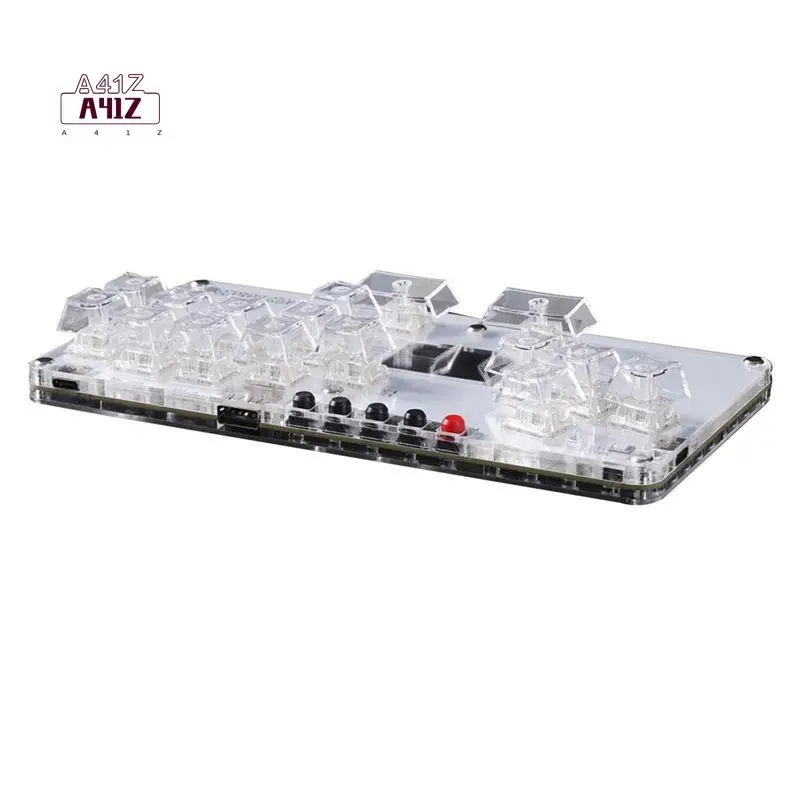 

A41Z-Mustfun Controller Mini Leverless Arcade Stick Controller For PC/PS3/PS4/Switch And Fightstick Arcade Games