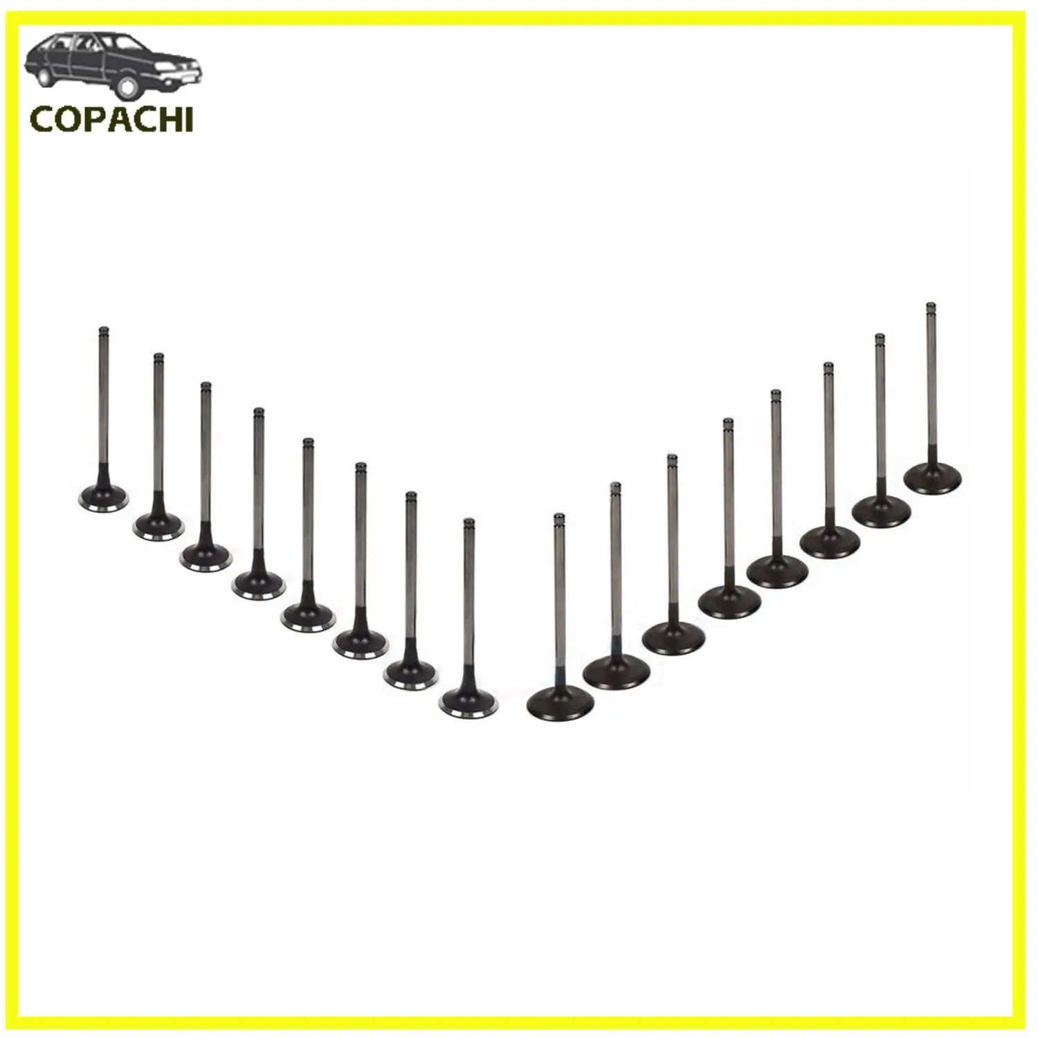 

16PCS 22211-25000 22212-25040 G4KJ G4KE Engine Intake Exhaust Valve Kit for 06-09 Hyundai Sonata Kia Optima 2.0L 2.4L Car Parts