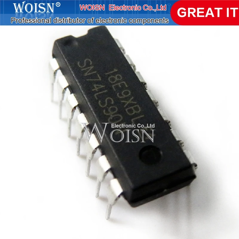 5pcs/lot SN74LS90N SN74LS90 HD74LS90P HD74LS90 74LS90N 74LS90 DIP16 Best quality In Stock