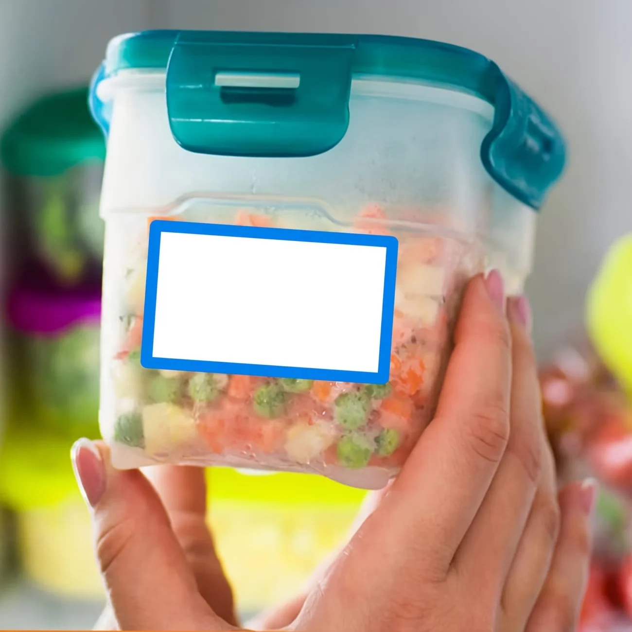 Versatile Blank Label Stickers with Colorful Borders‑ Handwrite‑able & Removable, for Office, School, Events, Warehouse