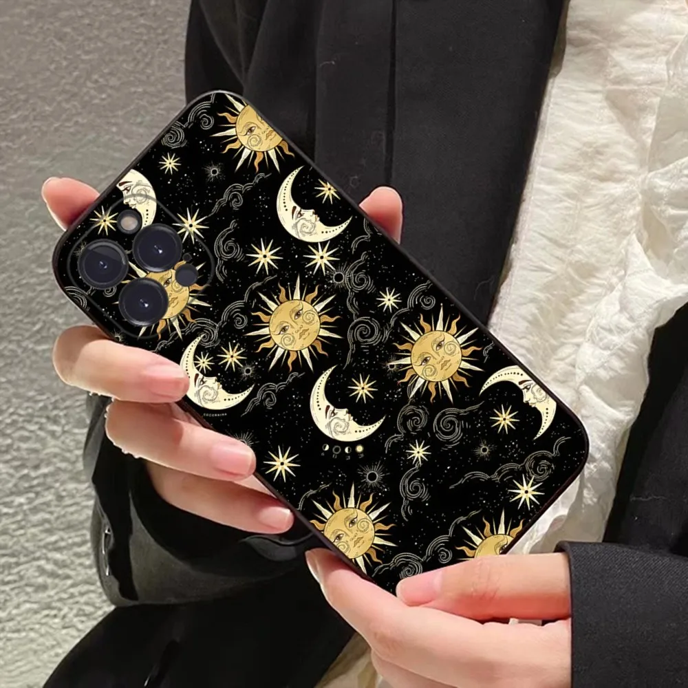 Witches Moon Tarot Mystery Totem iphone case For iPhone 15 14 11 12 13 Mini Pro XS Max Cover 6 7 8 Plus X XR SE 2020 Funda Shell