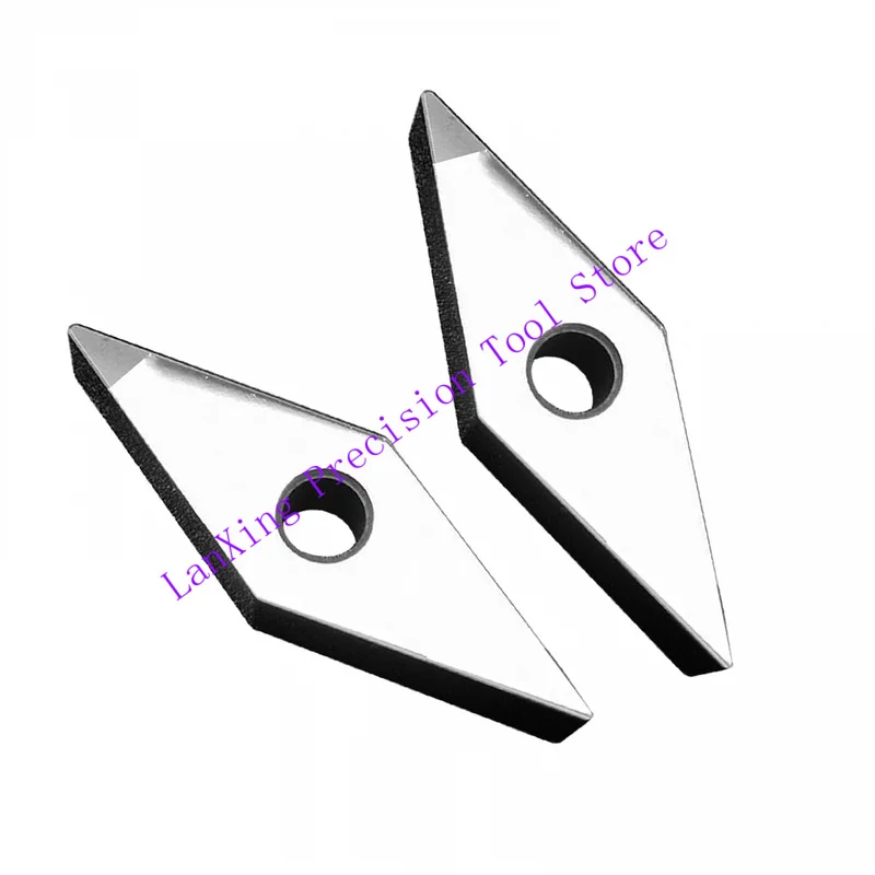 CBN Turning Inserts VNMG331 VNMG160404 2PCS Cubic Boron Nitride Carbide Inserts Hard Steel Machining High Hardness Steel