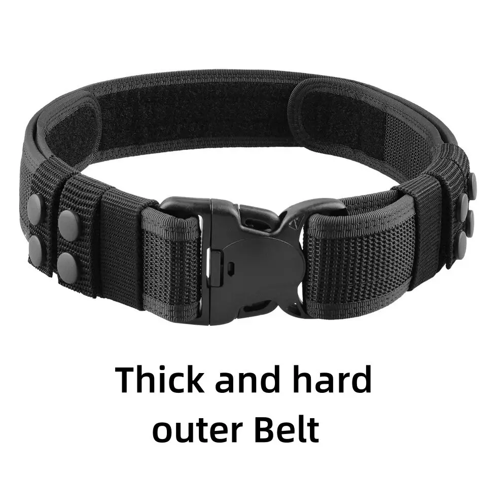 Tactical Waist Belt Magic Training Belt Thickened and hardened outer waistband Belt for Men And Women Outdoor Sports