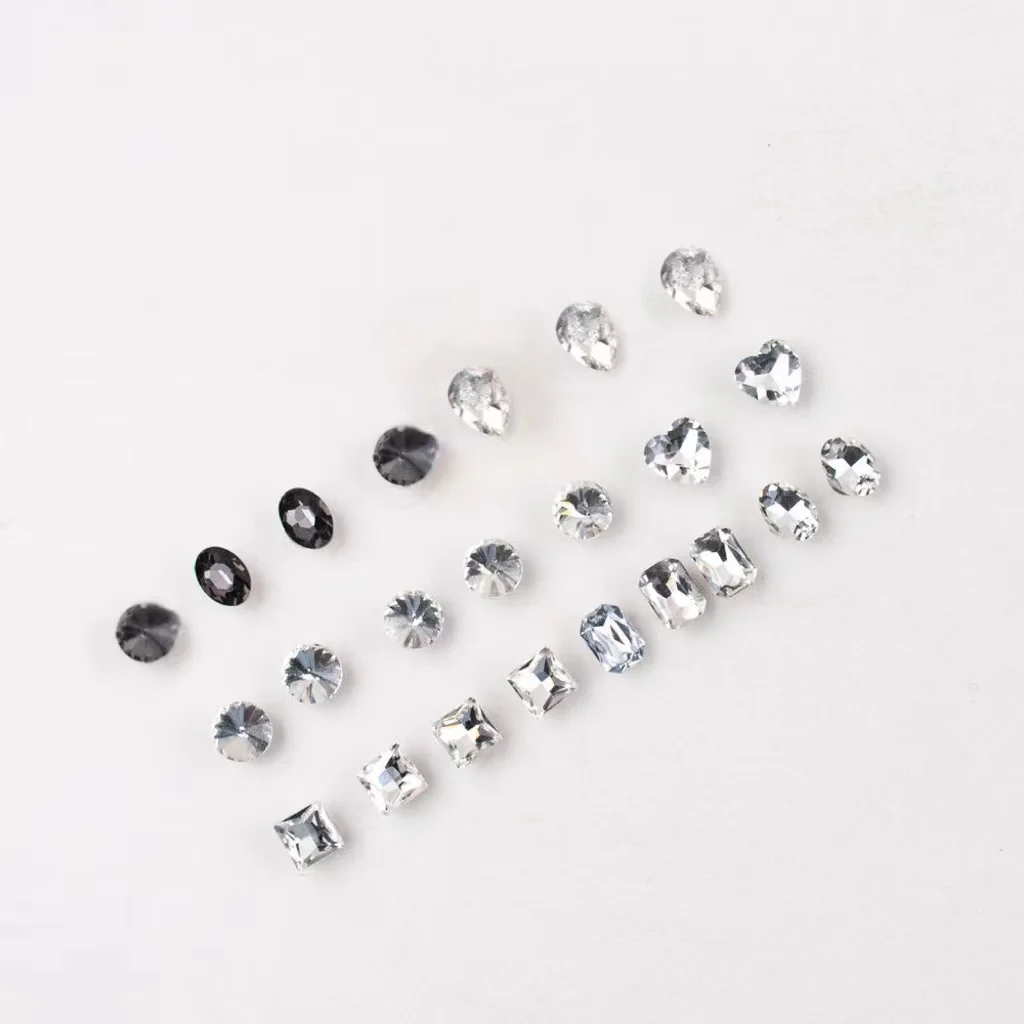 New style crystal diamond shoe buckle detachable for hole clogs charms shoe flower decorative buckle diy accessory girls gifts