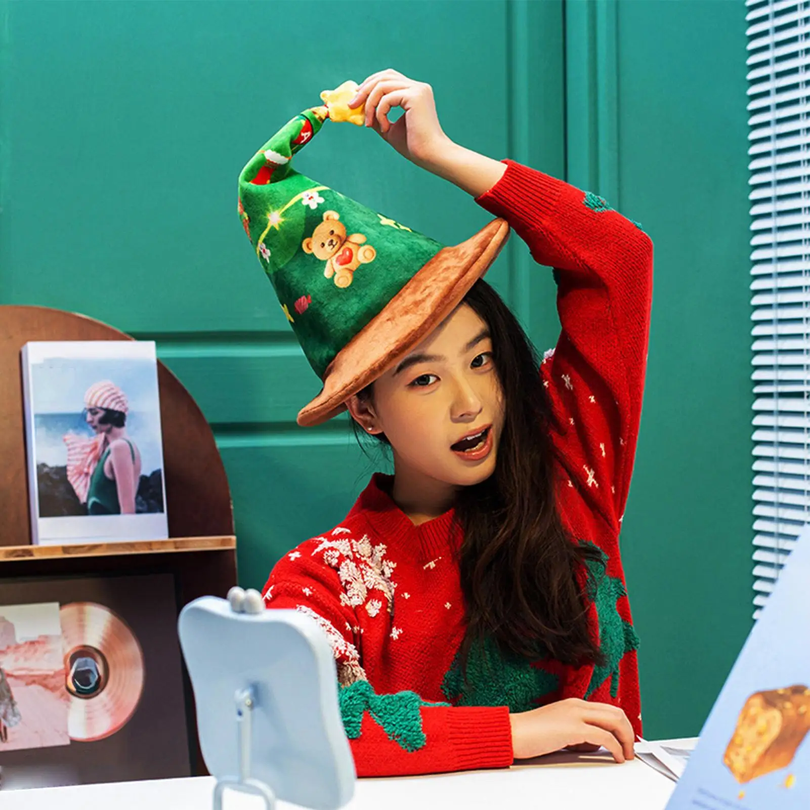 

Рождественские шапки, интерактивные новинки, товары для вечеринок, новогодняя вечеринка для мужчин, женщин, мальчиков и девочек, молодежи, подростков, праздник на день рождения, Новый год