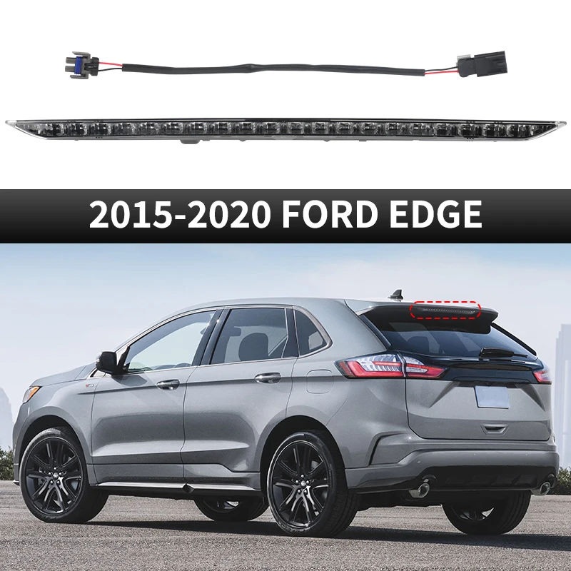 

Автомобильный 3-й третий стоп-сигнал, светодиодный задний стоп-сигнал, высокий стоп-сигнал, сигнальная лампа для Ford Edge 2015-2020 923-133 FT4Z13A613A