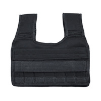 Adjustable Plate Slots Adjustable Running Vest Custom Weight Capacity Adjustable Vest With Steel Plates For Fitness Training