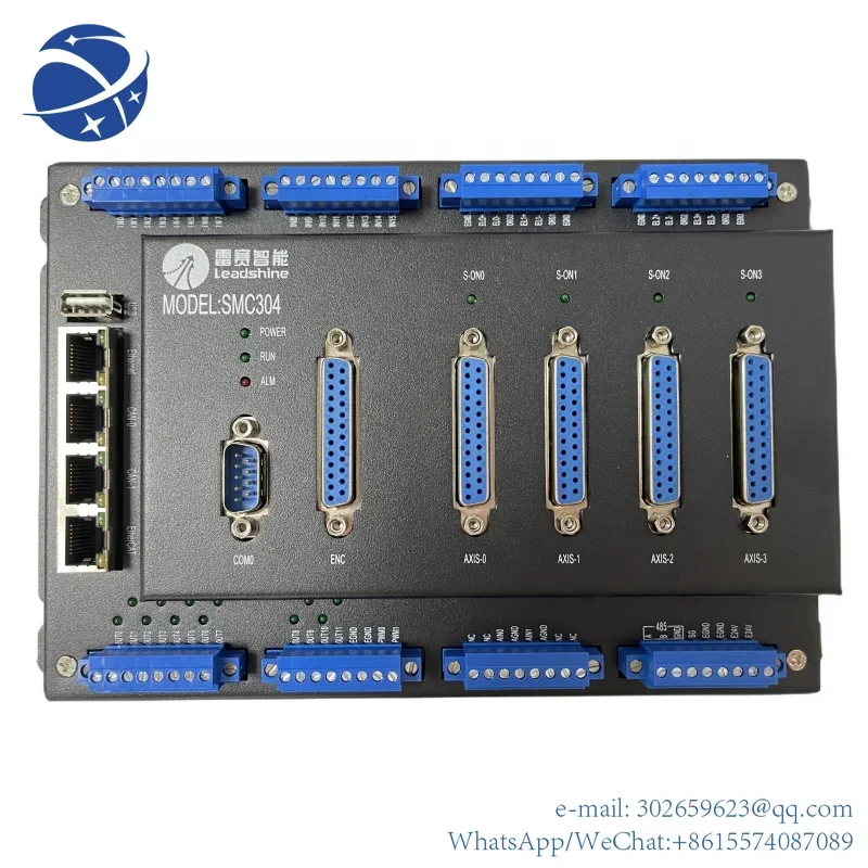 yyhc Flythrough leadshine SMC304 4 axis motion controller