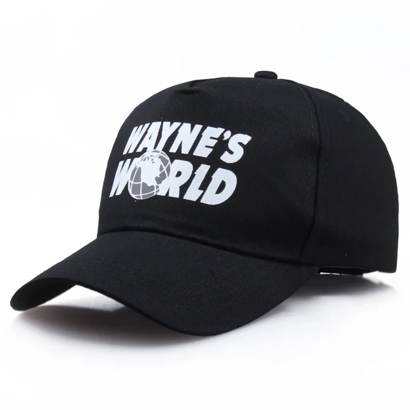 Trucker Hat Wayne’s World Cap Baseball Cap Hip Hop Dad Cotton Hats Snapback Game WAYNE\'S WORLD Accessories Outdoor