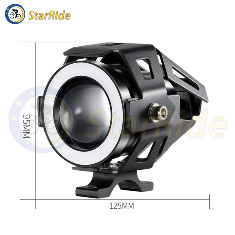 For Kugoo G-Booster Electric Scooter Front Light Modification Accessories Electric Scooter LED Headlight Big Front Light Lamp