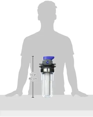 

WH-S200-C Whole-House Sediment Water Filtration System, Clear