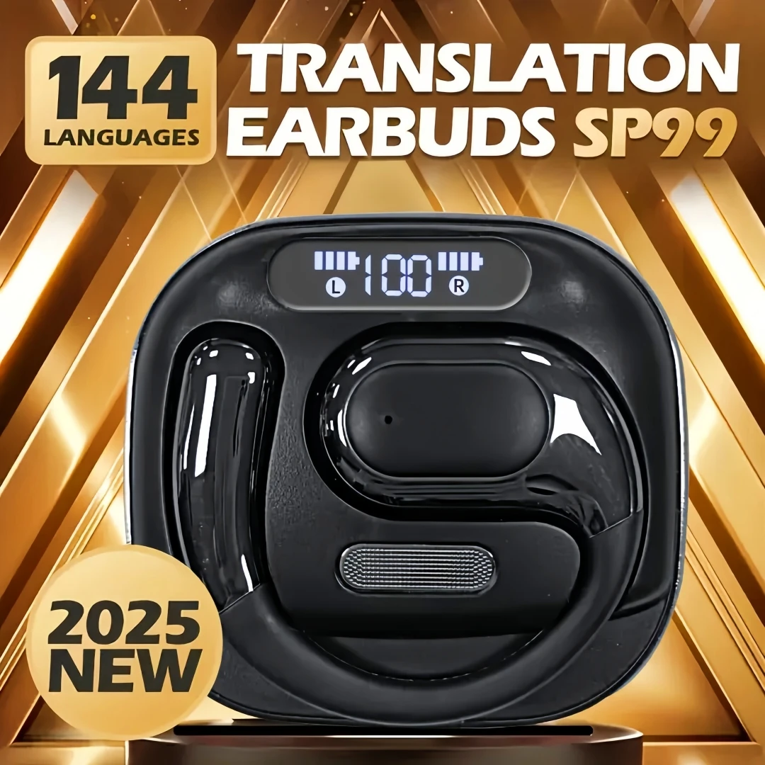 Translation Earbuds Real Time - AI 144 Language Translator Earbuds, Audifonos Traductores Inglés Español,