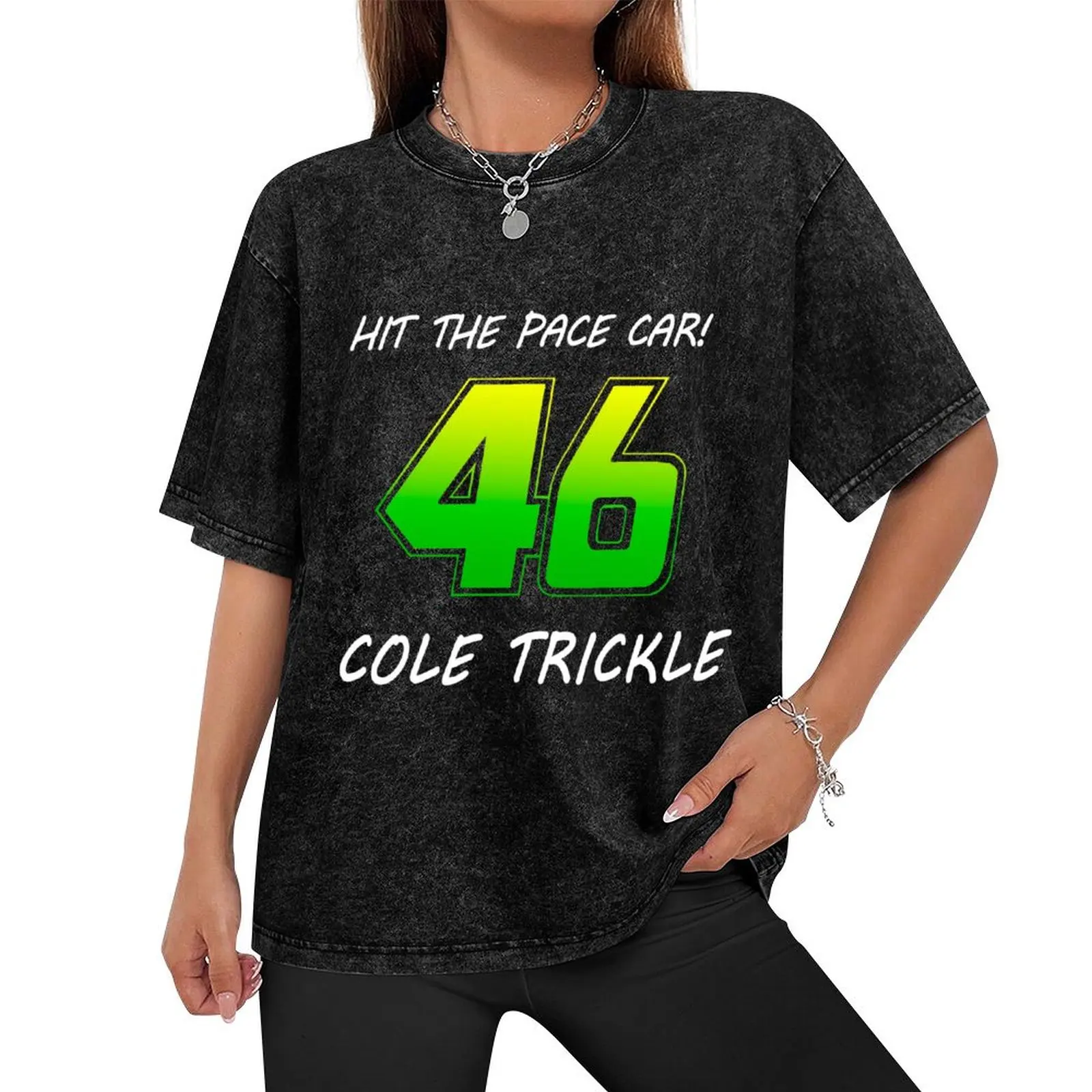 46 cole trickle - Days of thunder T-Shirt oversize t-shirts man Funny t-shirts anime shirts men