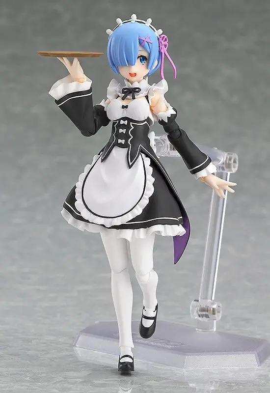 100% Original:Re:Zero kara Hajimeru Isekai Seikatsu REM figma 13cm PVC Action Figure Anime Figure Model Toys Figure Doll Gift