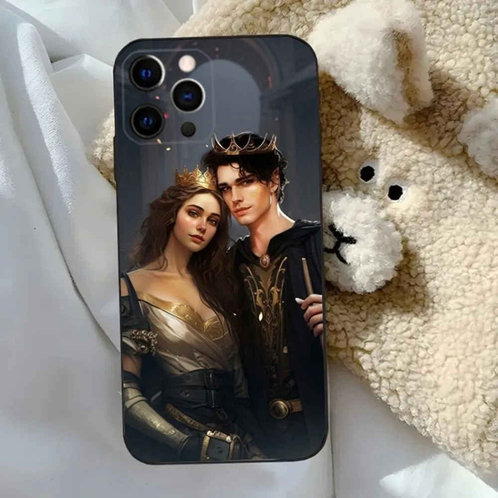 Custodia per telefono T-The Cruel Prince Jude Cardan-S per Apple iPhone 15,14,13,12,11,Pro,X,XS,Max,XR,Plus,Mini Cover morbida nera