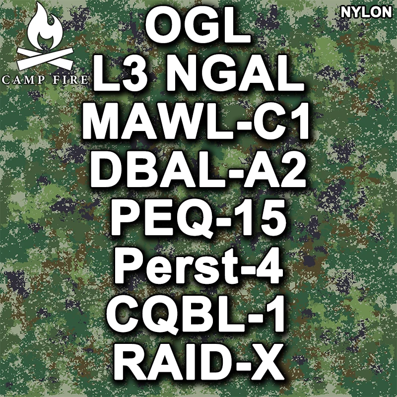 

PEQ-15 MAWL-C1 OGL L3-NGAL Perst-4 DBAL-A2 RAID-X CQBL-1 Nylon Battery Box (Black / FDE)