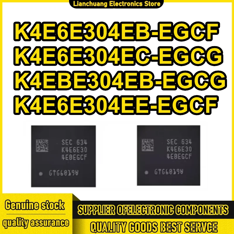 

K4E6E304EE-EGCF K4E6E304EB-EGCF K4E6E304EC-EGCG K4EBE304EB-EGCG LPDDR3 IC Chipset With Balls In Stock
