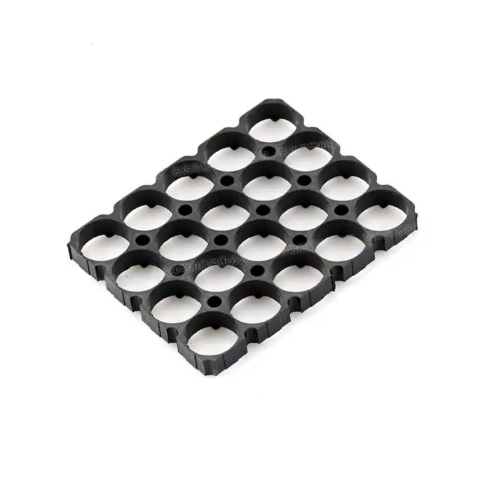 

300pcs/lot MasterFire 4*5 18650 Batteries Spacer Radiating Holder Bracket Black Plastic Battery Storage Box Holder Brackets