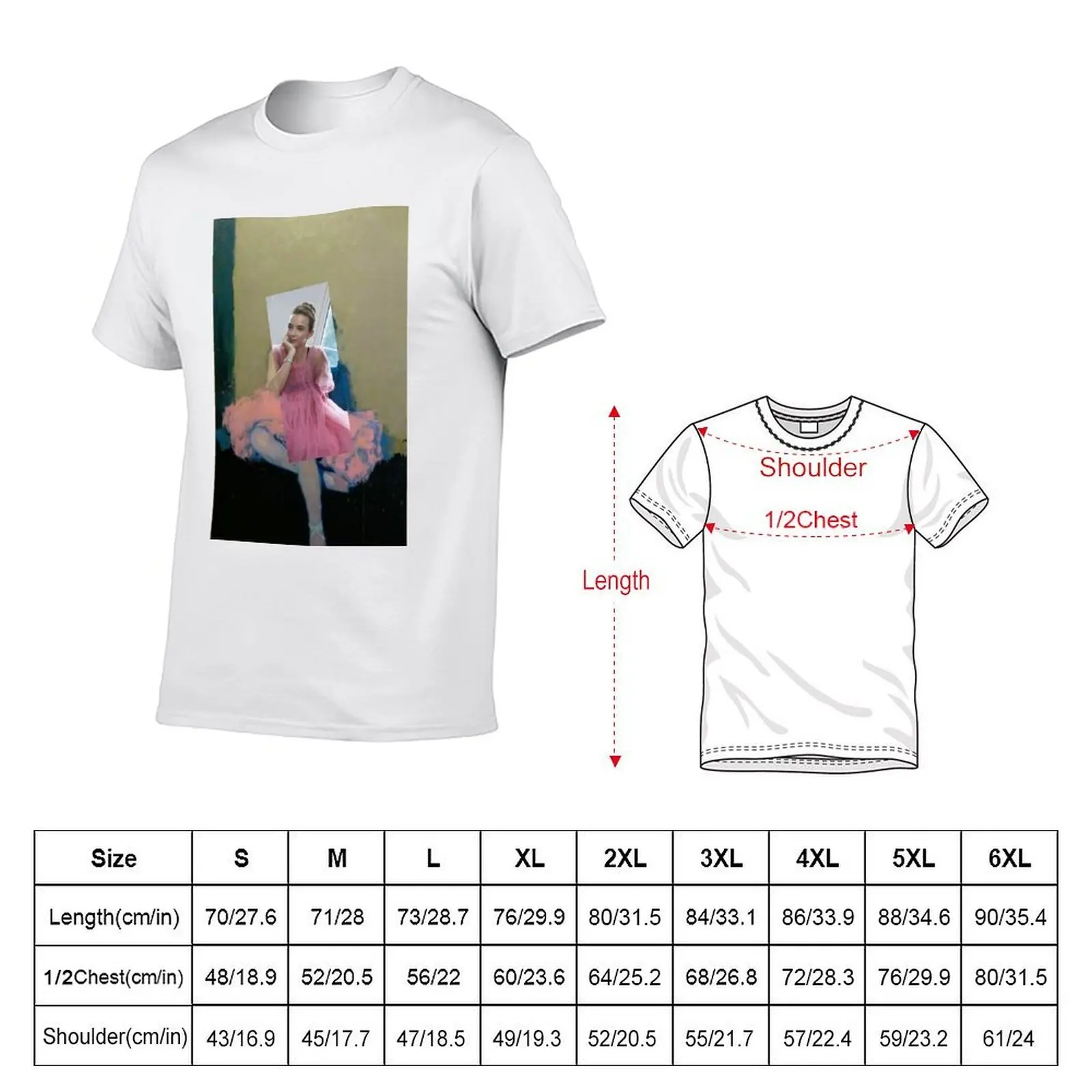 Ballerina Villanelle T-Shirt animal prinfor boys Clothing t shirt men 100℅ cotton