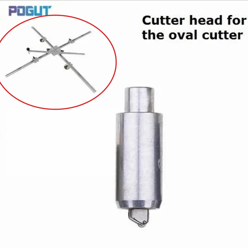 High Quality Glass Tools, Cutter Head for Oval Cutter / KD Glass Oval Circle Cutter Glazing Tool Ellipse Cutting Art Tool