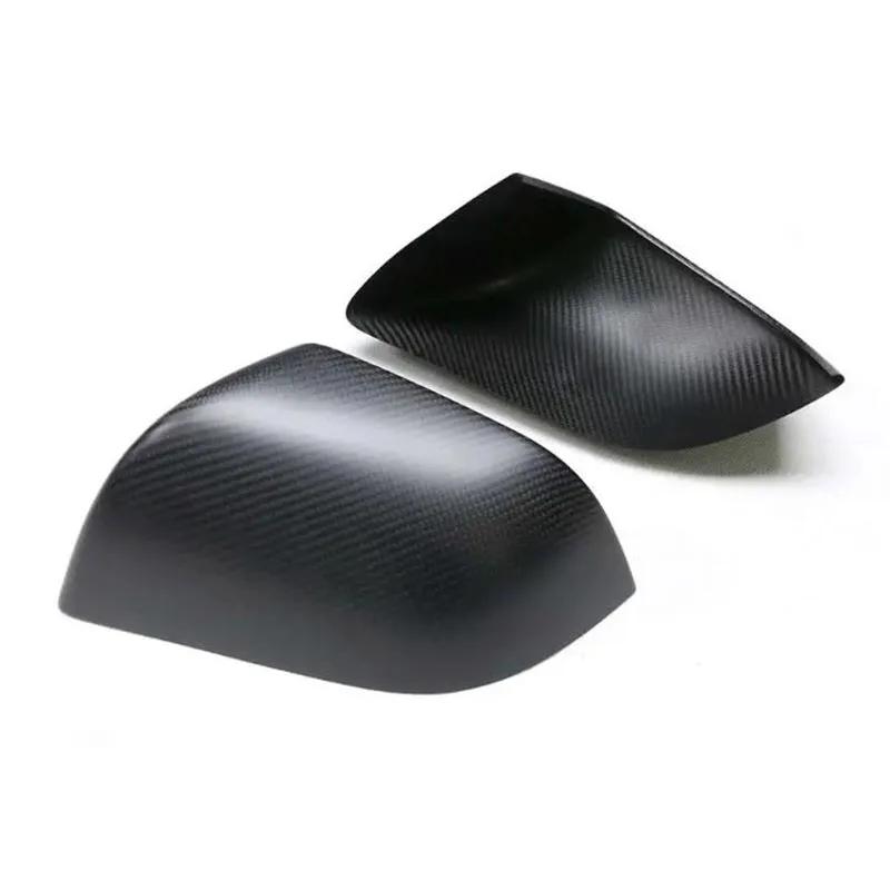 

Real Dry Carbon Fiber Door Side Wing Rearview Mirror Cover Caps For Tesla Model 3 2016-2023 Model Y 2019-2023