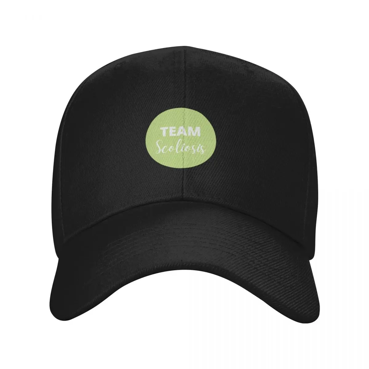 

Team Scoliosis Sticker Baseball Cap Visor Winter hat Golf Cap Men Caps Women's