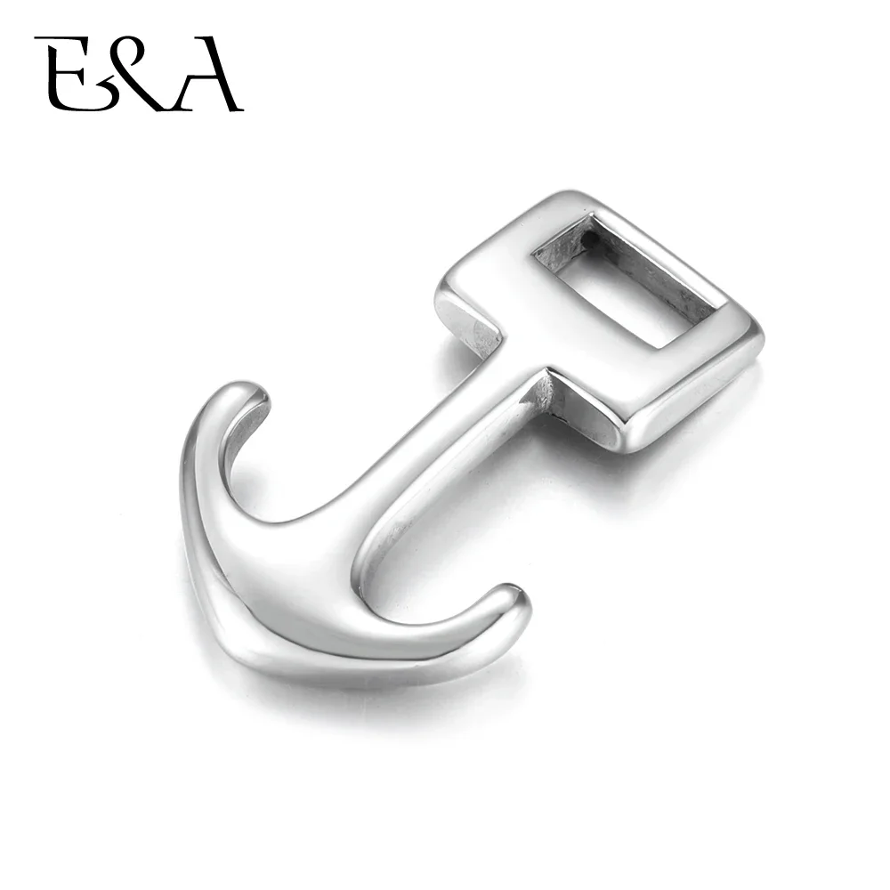 Stainless Steel Anchor Hole 8*4mm Bracelet Hooks Clasp for Jewelry Making Findings DIY Supplies Accessories Wholesale