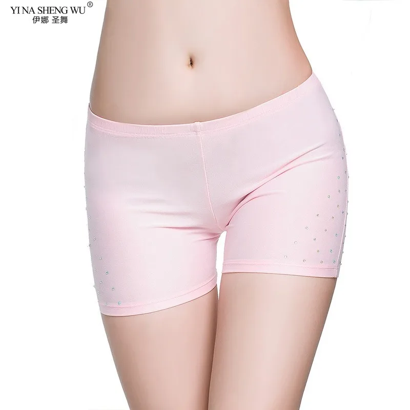 Pantalones cortos de seguridad para danza del vientre para mujer, ropa de danza del vientre, mallas ajustadas, pantalones elásticos de seguridad con