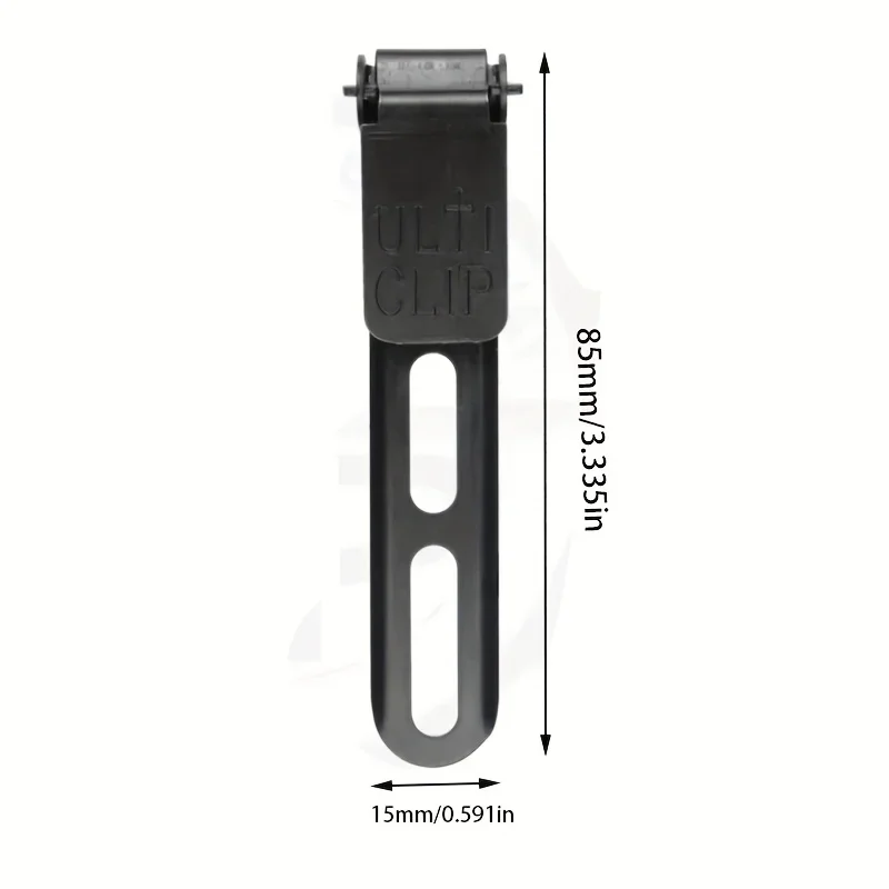 الفولاذ المقاوم للصدأ كيديكس غمد أبار حمل حزام الخصر Uli كليب DIY بها بنفسك صنع الملحقات جزء كليب