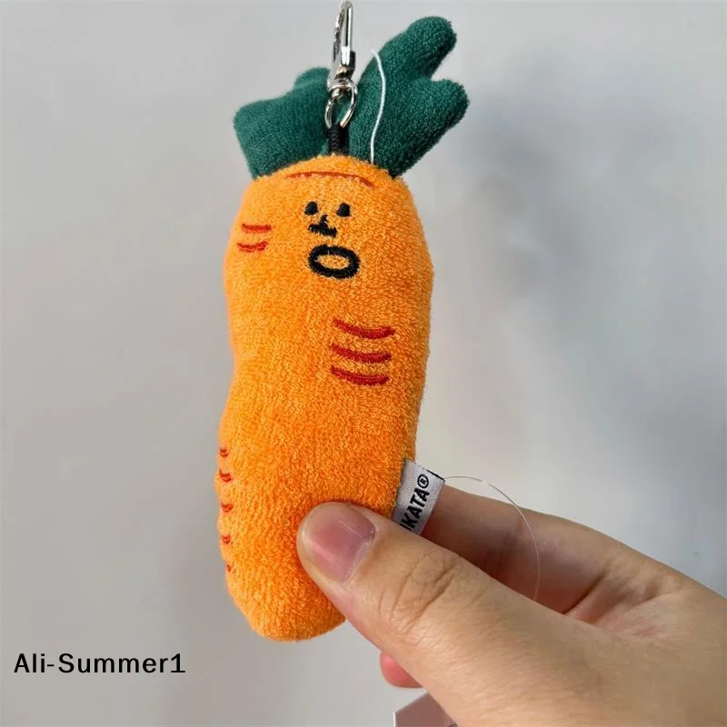 Bonecos de Pelúcia Engraçados de Cenoura e Alho, Chaveiros Criativos, Pingentes para Mochilas, Enfeites para Bolsas, Presentes para Crianças
