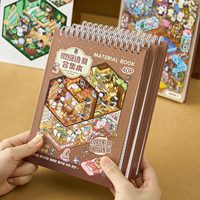 40Pcs 20in1 3D Landscape Stickers Collection Book Album Cartoon Scene DIY Toy Game Festival Birthday Gift for Kid Girl Child