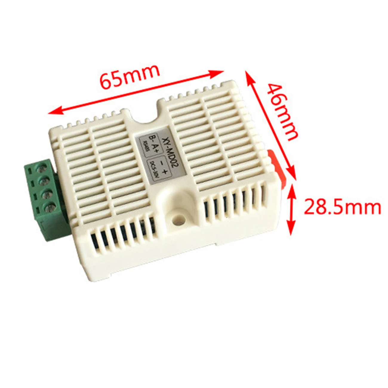 XY-MD02 وحدة استكشاف جهاز إرسال درجة الحرارة والرطوبة Modbus SHT40 مستشعر درجة الحرارة RS485 إشارة تناظرية #5