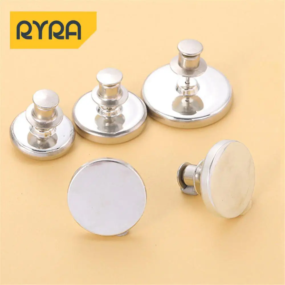 Metal Curtains Buckle Facilitate Utility Approximately 7-9g/pair Silver Wholesale Room Accessories Close Magnet Buckle