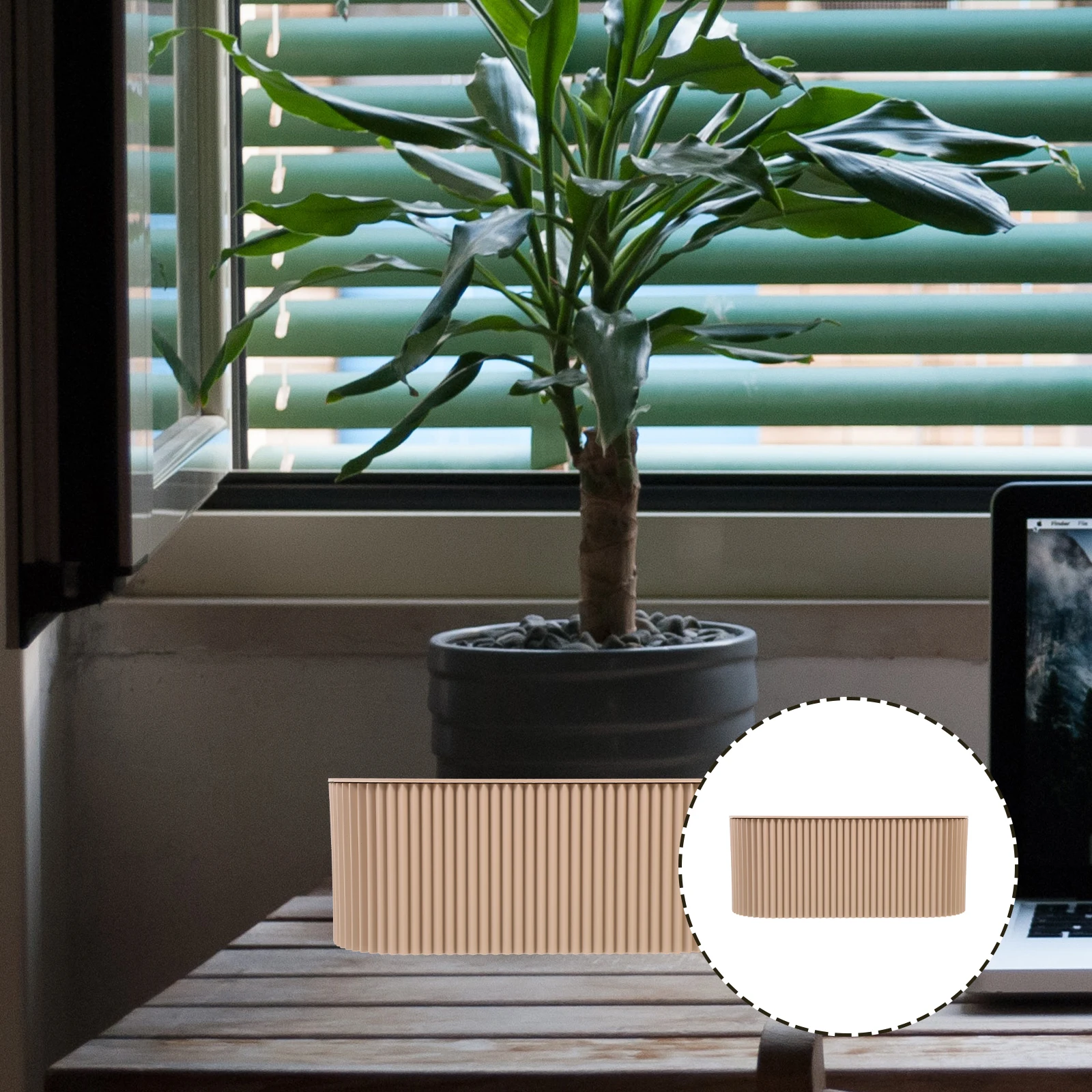 

【】Cable Storage Box Desktop Organizer Socket Container Cord Management Case Power Line Durable Detachable Socket Box For Home