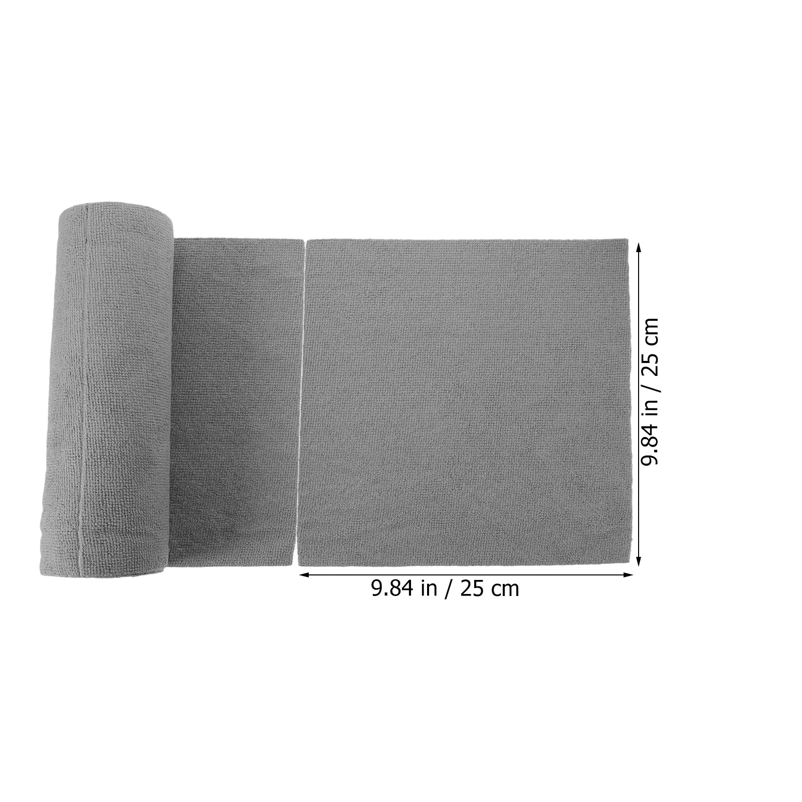 1 Roll Microfiber Dish Cloths Highly Absorbent Kitchen Reusable Strong Scouring Power for Pots Pans Glassware