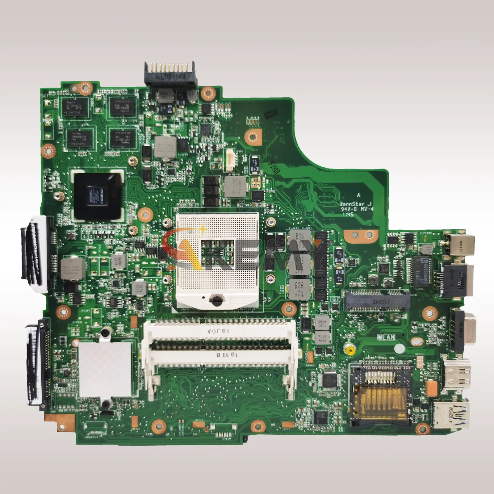 K43sd placa-mãe do portátil para asus a43s x43s k43sd k43sj k43sm k43s k43sv notebook mainboard com testes cpu ok transporte rápido stk