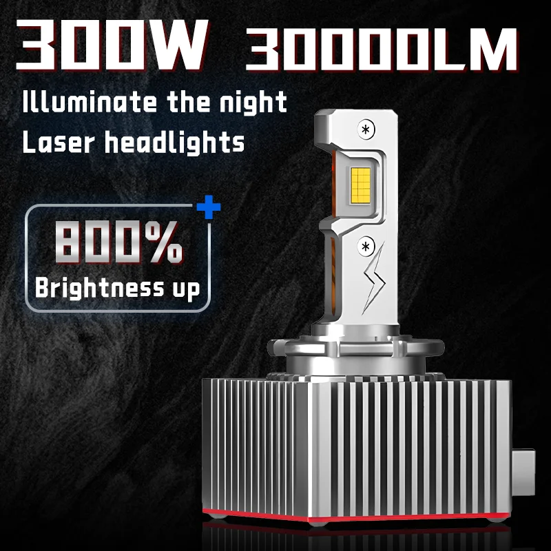 D1S D3S LED Headlights Canbus 30000LM D4S D5S D2S D8S Auto Bulbs Two-sided 300W D1R D2R D3R D4R D5S Car Lamp Xenon HID