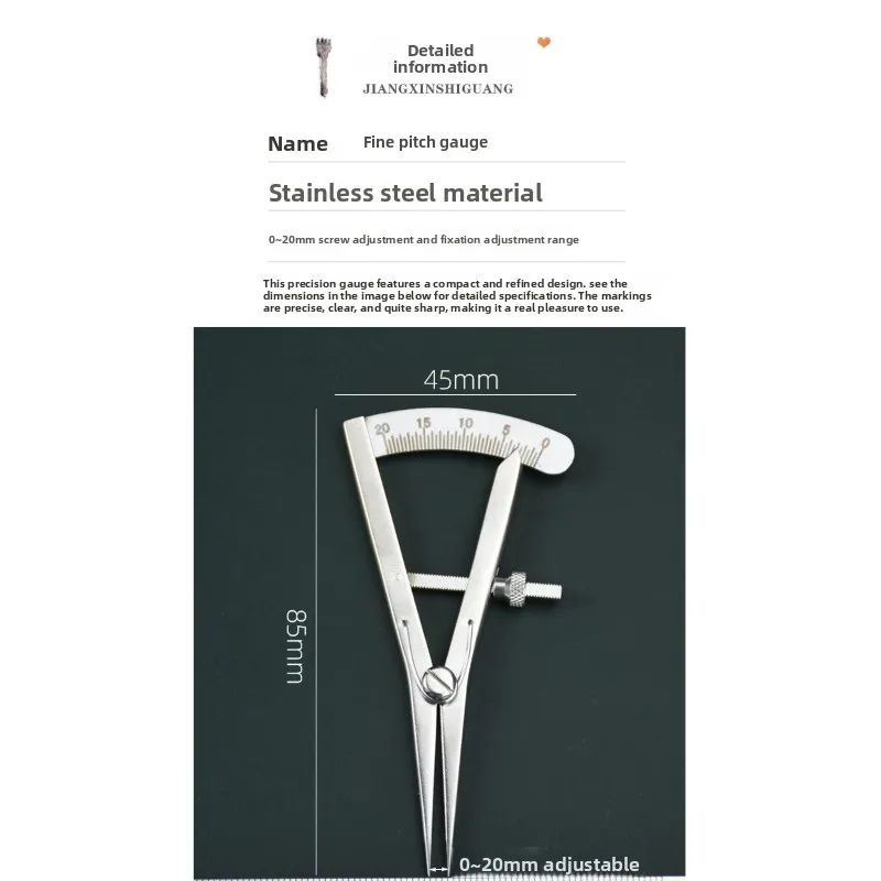 

Миниатюрный запираемый измеритель расстояний с шкалой, инструмент для разметки кожи для рукоделия