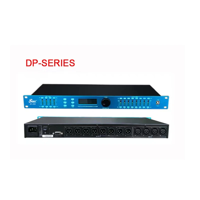 Multi-Effect Reverb DSP Processor Stage DJ Show Professional Sound Effector
